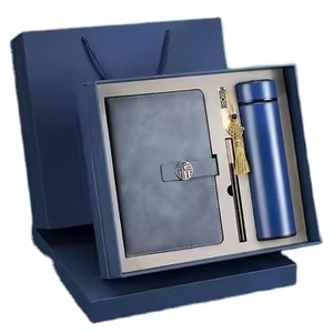 Trending Products 2026 New Arrivals for Luxury Custom logo Leather Notebook Promotional Corporate Business <b>Gifts</b> <b>Set</b> for Man - Product Image 1