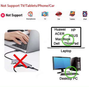 Grabadora de CD Portátil y Multifuncional 7 en 1 Personalizable, Unidad Óptica Externa USB, Reproductor de DVD, Lector de Tarjetas - Product Image 2