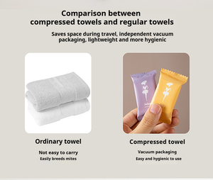 ผ้านอนวูฟเวนขนาดเล็กพกพาได้บีบอัดเนื้อเยื่อใช้100ไม่ก่อให้เกิดอาการแพ้สำหรับการเดินป่า - Product Image 5