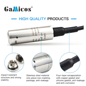 GLT500 жидкостный бак из нержавеющей стали Гидростатический RS485 аналоговый 4-20mA погружной передатчик уровня воды - Product Image 3