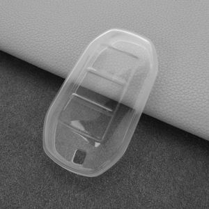 GZ DOMI Accessoires de voiture de haute qualité à prix avantageux, étui pour clé de voiture en TPU, coque transparente noire pour clé de voiture pour <span class=keywords><strong>Peugeot</strong></span> 4008/<span class=keywords><strong>508</strong></span>/308 - Product Image 3