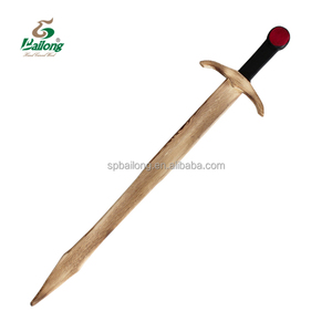ดาบของเล่นโจรสลัดสำหรับเด็กงานฝีมือทำจากไม้สนโลโก้ตามสั่ง - Product Image 4