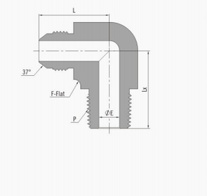 37 đánh bóng giả mạo jic <span class=keywords><strong>SAE</strong></span> thép không gỉ nén phụ kiện đường ống - Product Image 2