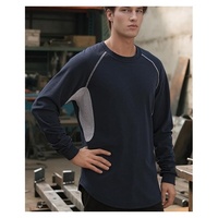 Vêtements de travail ignifuges, coton 4 oz, léger, respirant, chemise ignifuge ventilée en tricot CAT1, certifiée NFPA 2112/70E