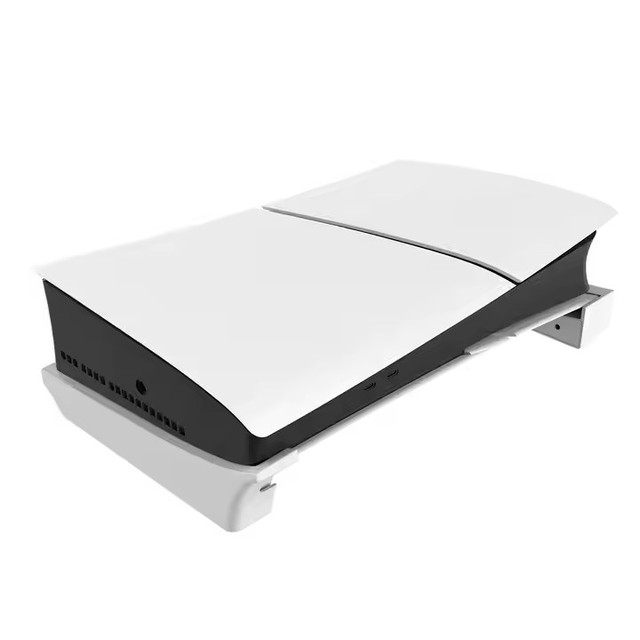 PG-P5S007B Non Slip Horizontal Stand for Digital Disc Drive Version PS5 Slim Console Storage Bracket Stand Holder