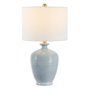European Style Golden Pot Table Lamp for Bedroom Luxury Living Room Bedside <b>Light</b> Flexible PVC Body AC Power Supply E26 Bulb - Product Image 1