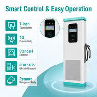Chargeur DC pour véhicules électriques haute puissance 1000V refroidi par liquide avec pistolet unique CCS2/GB/T de 600kW pour dépôts de flottes, fournisseur OEM