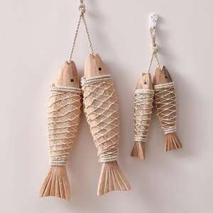 Adorno de Pared de Madera con Cuerda Náutica Rústica, Estilo Vintage Art Deco, para Decoración del Hogar y Exhibición en Cafeterías - Product Image 3