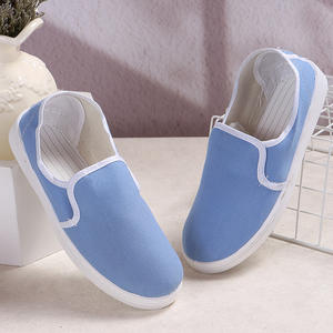 Zapatos <span class=keywords><strong>ESD</strong></span> Antiestáticos de Seguridad con Suela de PU y Empeine de <span class=keywords><strong>PVC</strong></span> para Laboratorio Libre de Polvo o Cuarto Limpio - Product Image 2