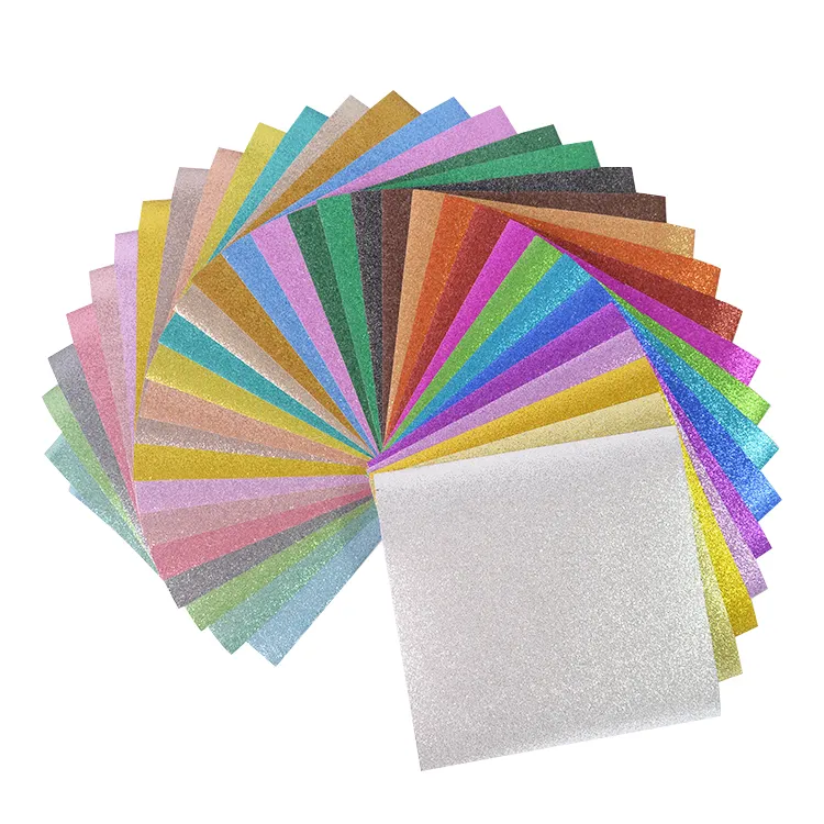 A4 / 12*12 300gsm โฮโลแกรม Glitter กระดาษ Glitter กระดาษ Cardstock สำหรับ Scrapbooking และ DIY หัตถกรรมมือ