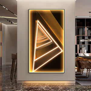 Lienzo abstracto grande moderno, <span class=keywords><strong>sombra</strong></span> de luz espacial, póster de lujo, impresiones, pintura de porcelana, arte de pared, decoración del hogar de lujo - Product Image 1