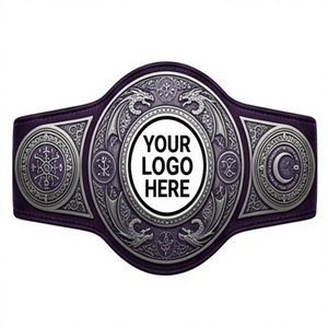 Cinturón de Campeonato Personalizado Premium, Nuevo Diseño para Aikido, Samurai, Artes Marciales, Incluyendo Boxeo, Taekwondo, Karate, Judo - Product Image 1