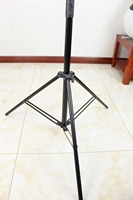 Support d'éclairage professionnel en métal de 280 cm (2,8 m) pour studio vidéo, flash, parapluie et réflecteur – Trépied chromé robuste pour la vente en gros