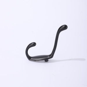 Decorative Robe <b>Hook</b> Zinc Alloy Vintage Style Black Anti Corrosion Cabinet Hat Wardrobe Closet <b>Bathroom</b> <b>Hook</b> Single Piece - Product Image 3