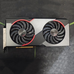 การ์ดจอ RX5700 XT 8GB พัดลมคู่ สำหรับเล่นเกมบนเดสก์ท็อป หน่วยความจำ 8GB GDDR6 รองรับการเล่นเกม 2K และการเรนเดอร์วิดีโอ - Product Image 1