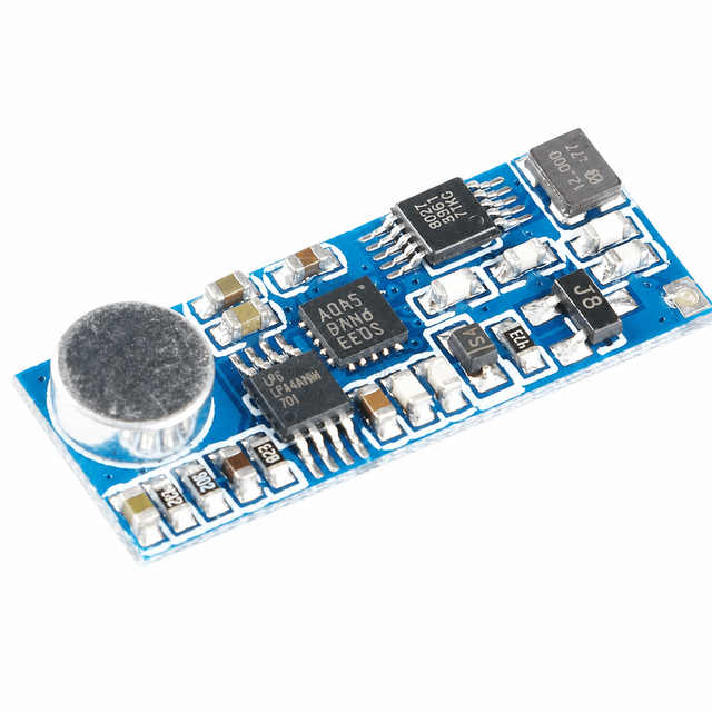 Mini FM Wireless Microphone Transmitter Module with Serial Control