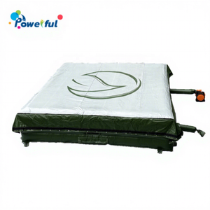 <span class=keywords><strong>Trampolín</strong></span> Inflable de Espuma Plana de PVC con Bolsa de Aire de Aterrizaje, Potente, Unisex, Fácil de Instalar para Saltos Seguros - Product Image 6