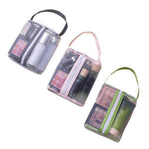 Bolsa de Maquillaje Transparente de Malla Metálica, Bolsa de Almacenamiento de Artículos de Aseo de Viaje de Diseñ<span class=keywords><strong>o</strong></span> Simple - Product Image 5