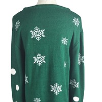 Pulls de Noël moches en jacquard tricoté pour la famille, les couples et les enfants – Chandail de Noël en acrylique