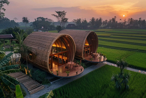 Tùy chỉnh nhà điêu khắc tre, khách sạn du lịch, để đạt được thiết kế thú vị và độc đáo của khách sạn phòng danh lam thắng cảnh - Product Image 3