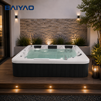 Spa Balboa moderne et écologique pour 5 personnes, idéal pour hôtels, usage extérieur, grande piscine familiale pour jardin