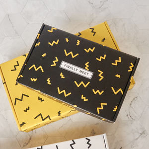 Индивидуальная печать логотипа крафт-бумага упаковка подарочная коробка для доставки почтовые гофрированные картонные коробки для доставки одежды - Product Image 6