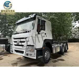 Sino Howo 50Tons 375hp 420hp Trucks Diesel Engine Horse Trucks Trailer Head Used Tractor Truck For Sale