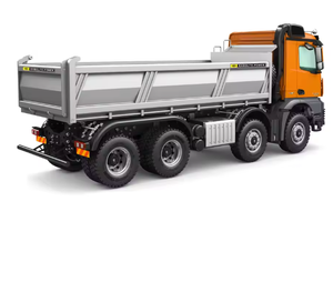 Camión Volquete RC con Tracción en las 8 Ruedas, Elevación Hidráulica de Carga Pesada, Modelo de Vehículo de Ingeniería 1:14 para Colección - Product Image 5