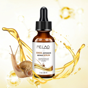 Siero per lumaca per riparazione viso antirughe siero sbiancante con estratto di mucina di lumaca 80% 30ml di cura della pelle - Product Image 3
