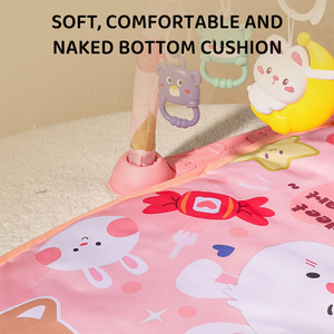 Tappetino da Gioco per Neonati con Pianoforte <span class=keywords><strong>Rosa</strong></span>, Tappeto Musicale Interattivo per Neonati e Bambini - Product Image 4