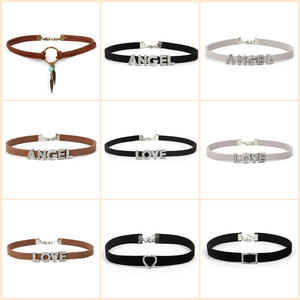 批发厂家个性化滑动信领项链性感带名字 - Product Image 5