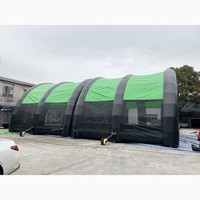 Arène de paintball gonflable de haute qualité, vente chaude, dôme portable, tente de paintball