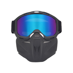 Gafas Deportivas con Montura Completa, Lentes Esféricas de Policarbonato, Protección UV, Antivaho, para Motociclismo al Aire Libre, para Hombre - Product Image 3