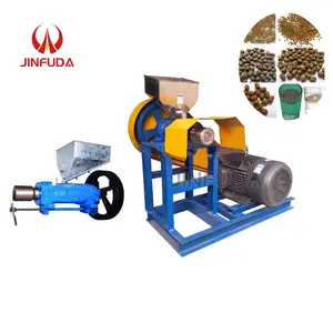 Floating Fish Feed pellet Production Line For Making tilapia Animal Pet cat dog Bird Piglets wet Dry Food puffing Mill Extruder