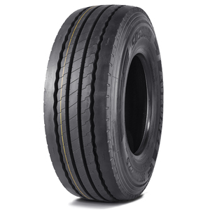 ยางรถบรรทุกขนาด 385/65R22.5 แบบไม่มียางใน เงียบ ขับขี่สบาย ทนทานต่อการสึกหรอ ระยะทางวิ่งไกล ได้รับการรับรองมาตรฐาน DOT/ECE สำหรับรถพ่วงและการเดินทางทางไกล - Product Image 5