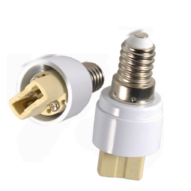 E14 to G9 Socket Screw Base LED Crystal Bulb Light Lamp Adapter Converter