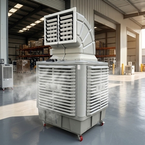 Refroidisseur d'air évaporatif portable de 1,1 kW pour l'extérieur avec moteur et pompe, niveau de sécurité élevé, utilisation industrielle - Product Image 4
