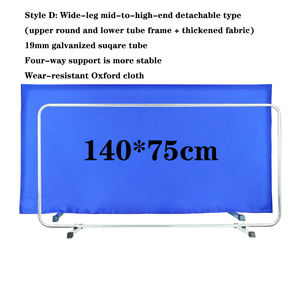 Custom di alta qualità rimovibile portatile pieghevole all'aperto o al coperto 75*140cm rettangolo tavolo da Tennis barriera per la promozione - Product Image 3