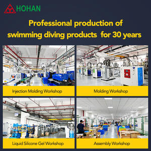 Palmes de plongée professionnelles Taille de 37 à 46 Adultes <span class=keywords><strong>Talon</strong></span> ouvert Caoutchouc TPR souple Lame en PP Palmes longues - Product Image 6