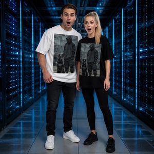 T-shirts à manches courtes en coton 100% uni de 320 <span class=keywords><strong>GSM</strong></span> avec logo personnalisé en gros pour hommes - Product Image 2