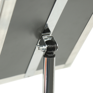 Soporte de menú Soporte de póster <span class=keywords><strong>Base</strong></span> <span class=keywords><strong>redonda</strong></span> Letrero independiente negro A3 Soporte de vestíbulo giratorio ajustable - Product Image 4