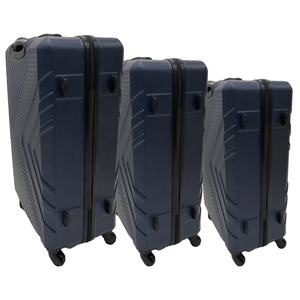 Hot <strong>Sale</strong> Export AE UAE ABS 20 24 28 3pcs Trolley 4-Wheel Spinner Men's Travel <strong>Suitcase</strong> Set with Polyester Lining - Product Image 3