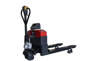 Transpalette électrique avec mât monophasé, pneus pleins, utilisation debout, pour usage intérieur en usine - Product Image 3