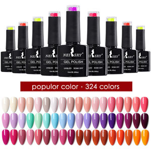 Neissry Nuevo Set de Esmaltes de Uñas de <span class=keywords><strong>Gel</strong></span> Coreano Kaise Nude Macaron Dark Moonlight Rainbow Halo para Uso en Salón - Product Image 5