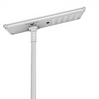 Lampadaires solaires IP65 pour poteaux électriques ruraux, modèle LYA, allumés toute la nuit grâce à la commande par capteur de lumière