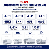 Moteur diesel automobile ISUZUU 6HK1 210 kW 1900 tr/min, turbocompressé, pour camions lourds et véhicules de transport