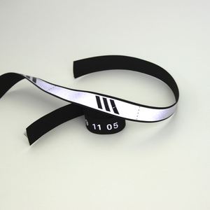 Custom Polyester Webbing Tape T-Shirt Neck Tapes Print Embossed Non-<b>elastic</b> Straps - Product Image 6