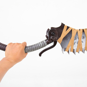 ดาบจำลองแบบพับได้ Hunter Saw Cleaver สำหรับคอสเพลย์ ของเล่นดาบ ชุดอุปกรณ์ประกอบฉากสำหรับงานเกมและสะสม - Product Image 5