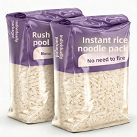 Instant Self-Heating Pure Rice Quick-Serve Food Dorms-No Steaming Required Packaged Pouches 100g Xingran 12-Month Shelf Life