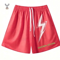 Nanteng – Expédition rapide personnalisée – Short de sport décontracté en toile 100 % polyester, longueur genou, taille mi-haute élastique, imperméable et à séchage rapide pour le basketball